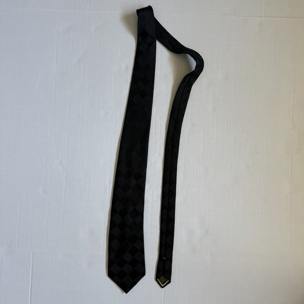 Donald J Trump Signature Collection Tie Mens Silk BLack & Neckwear